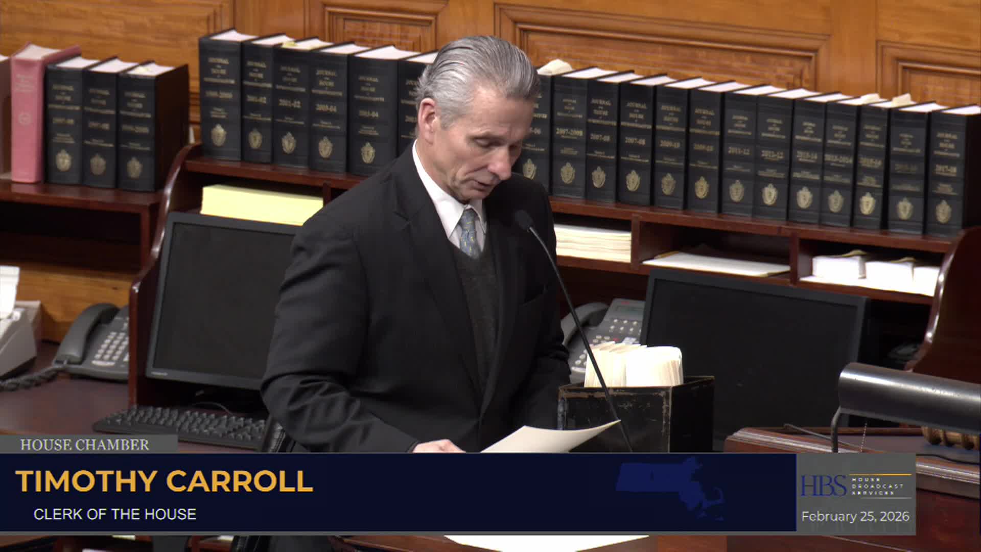 Thumbnail image for MA House of Representatives Session 02.25.26