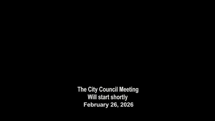 Thumbnail image for Council Committee Meetings and Regular City Council Meeting 02.26.26