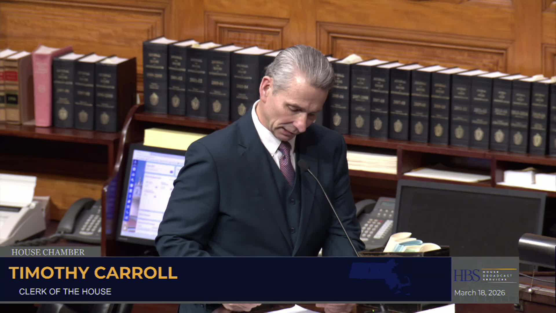 Thumbnail image for MA House of Representatives Formal Session 03.18.26
