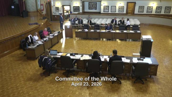 Thumbnail image for Committee of the Whole and Regular City Council Meeting 04.23.28