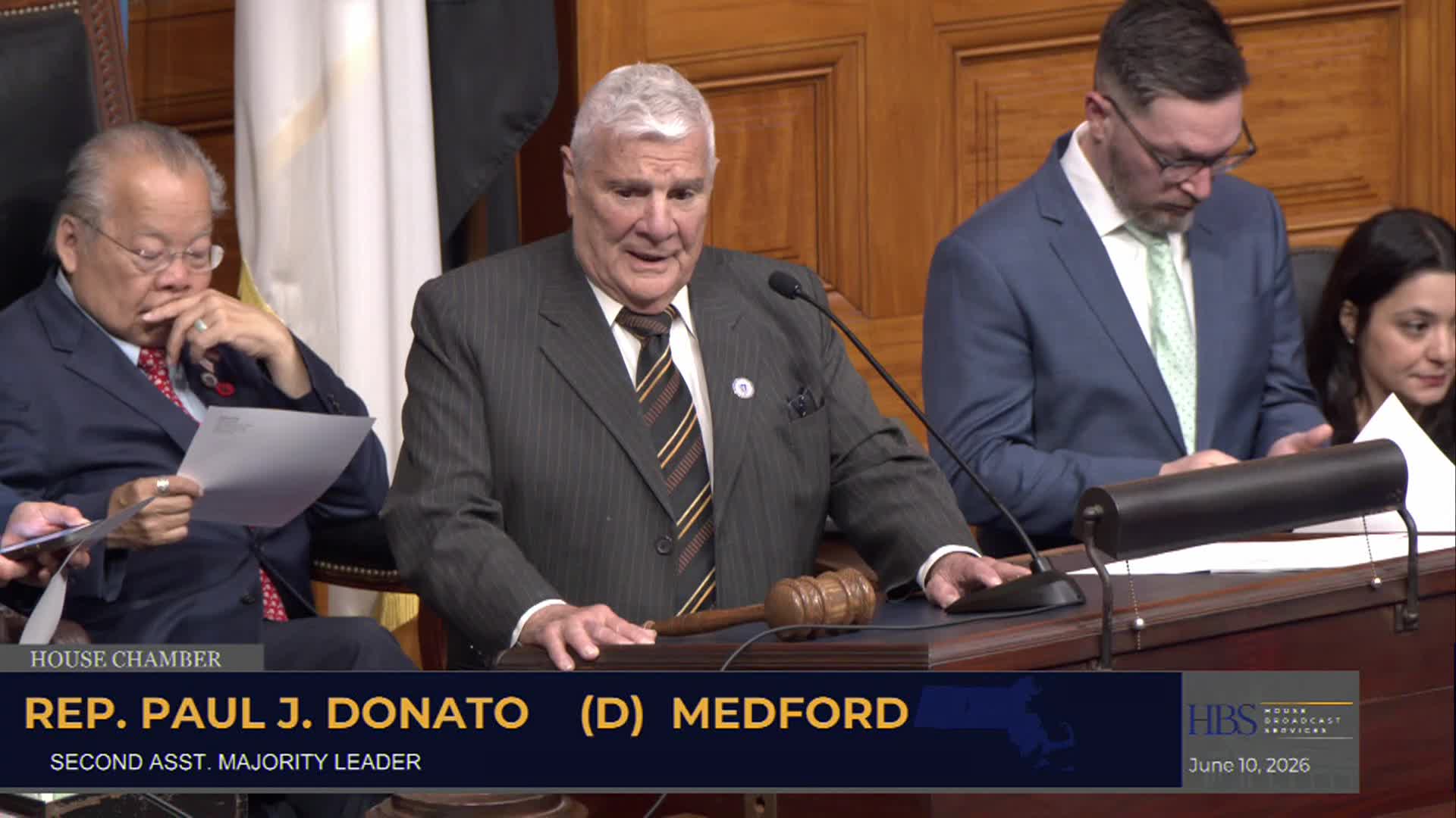 Thumbnail image for MA House of Representatives Formal Session 06.10.26