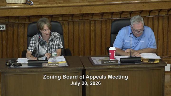 Thumbnail image for Meeting of the Zoning Board of Appeals 07.20.26