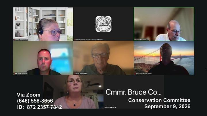 Thumbnail image for Meeting of the Conservation Commission 09.09.26